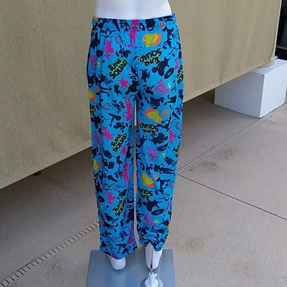 NWOT Space Jam A New Legacy Men's Tune Squad Loungewear Pajama Pants - Size M - Picture 3 of 5